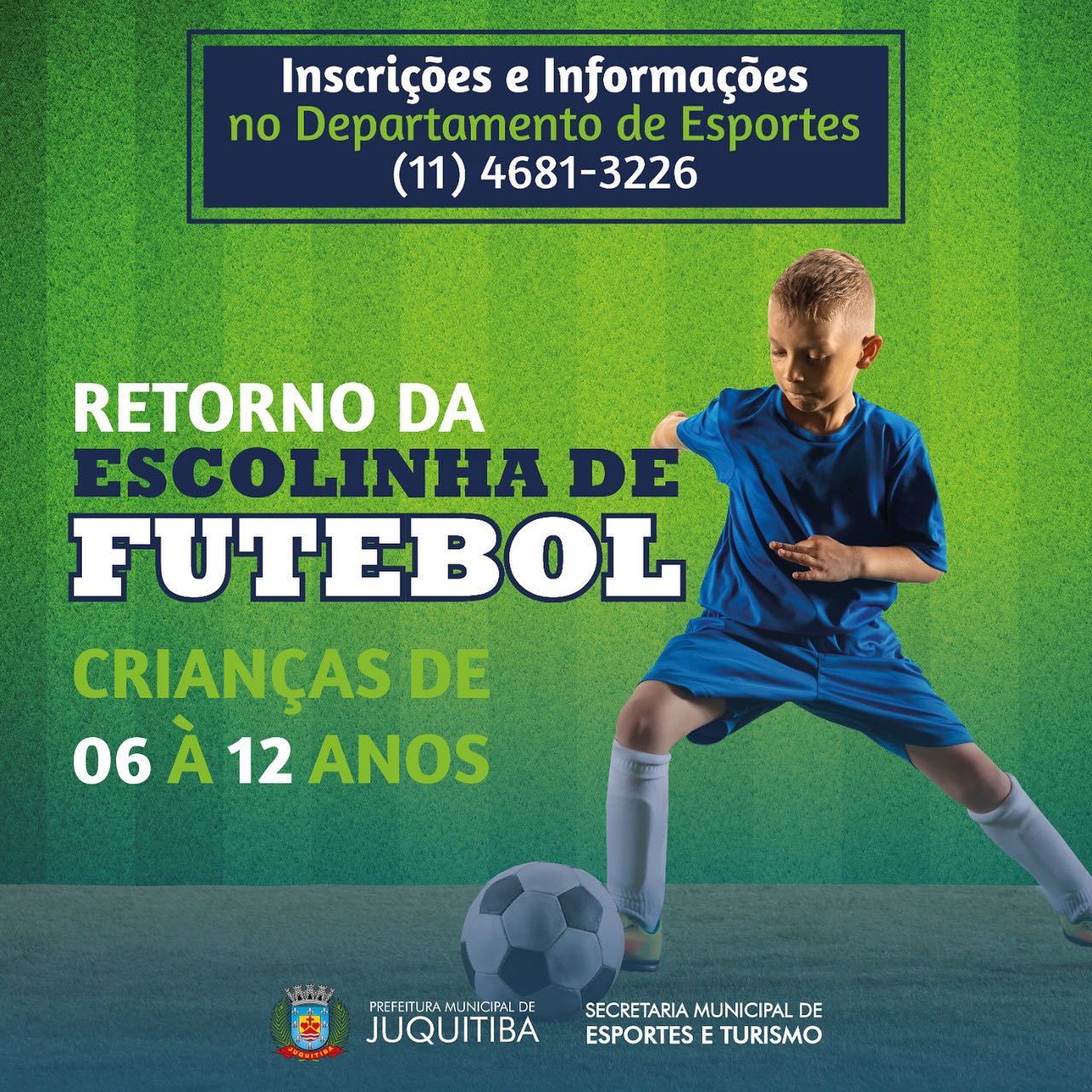 Prefeitura Municipal de Juquitiba  Escolinha de Futebol de Juquitiba  participa dos jogos festivos da cidade de São Lourenço